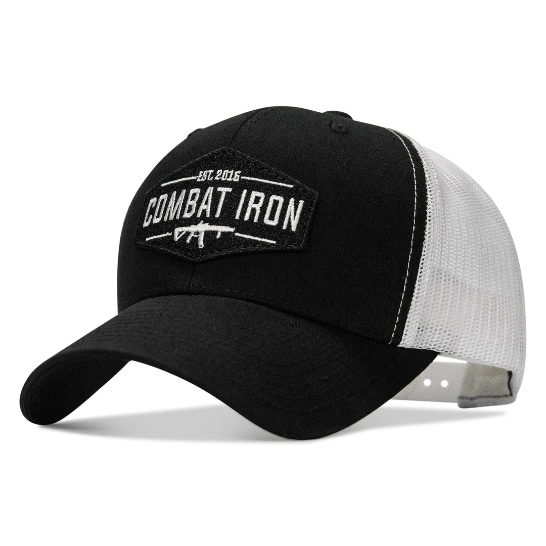One Revolver Surfboards - Original AR Black Patch Snapback Hat HEADWEAR