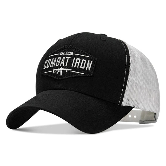 One Revolver Surfboards - Original AR Black Patch Snapback Hat HEADWEAR