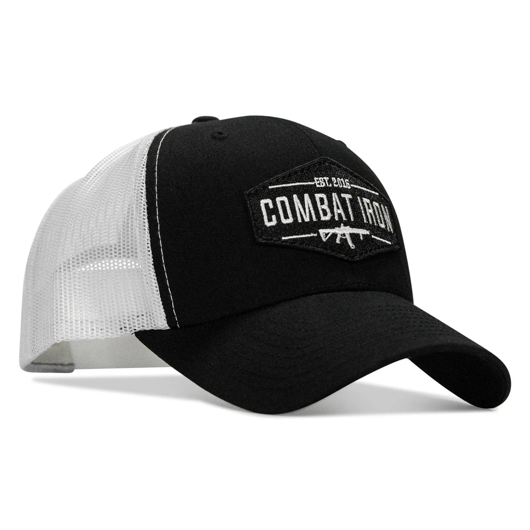 One Revolver Surfboards - Original AR Black Patch Snapback Hat HEADWEAR