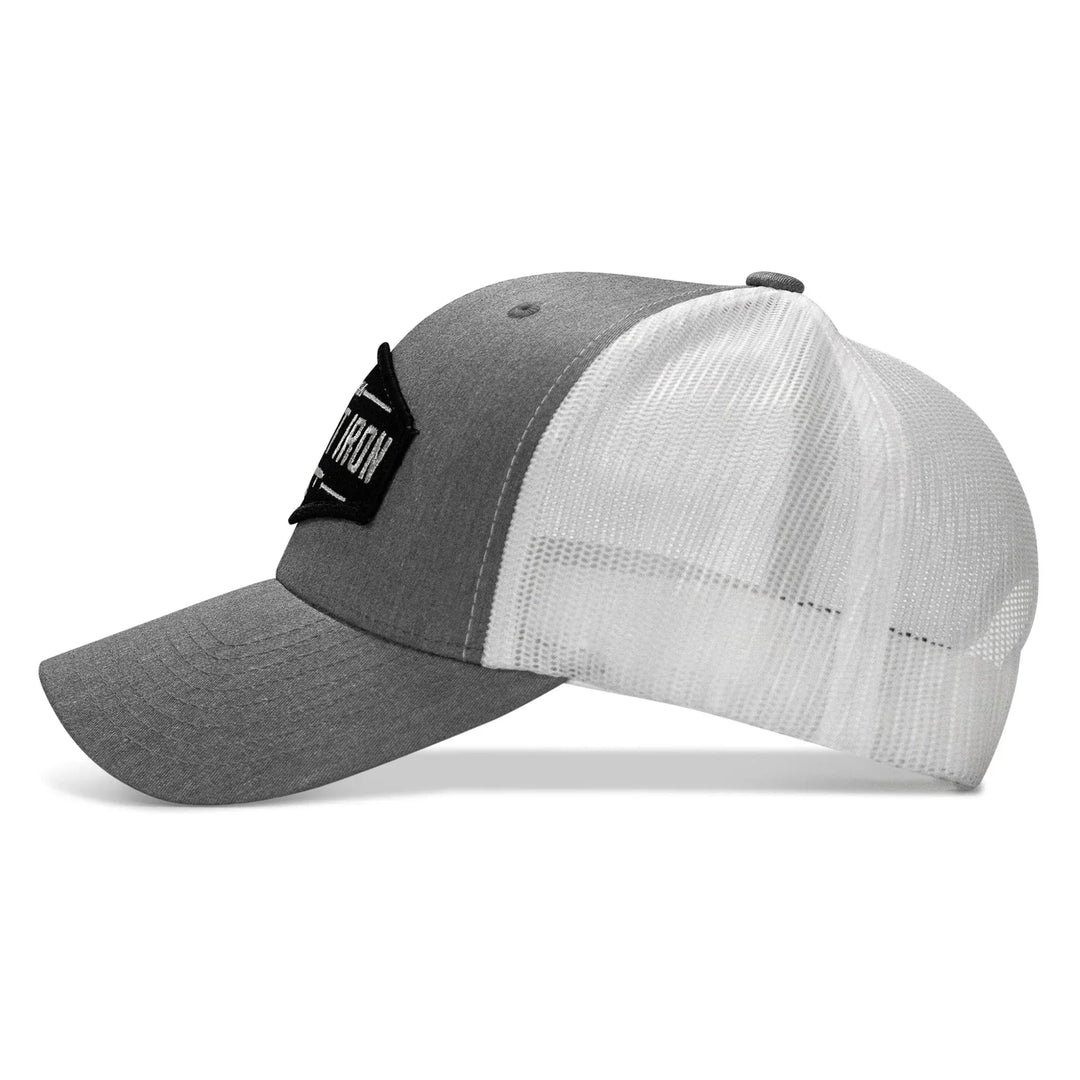 One Revolver Surfboards - Original AR Black Patch Snapback Hat HEADWEAR