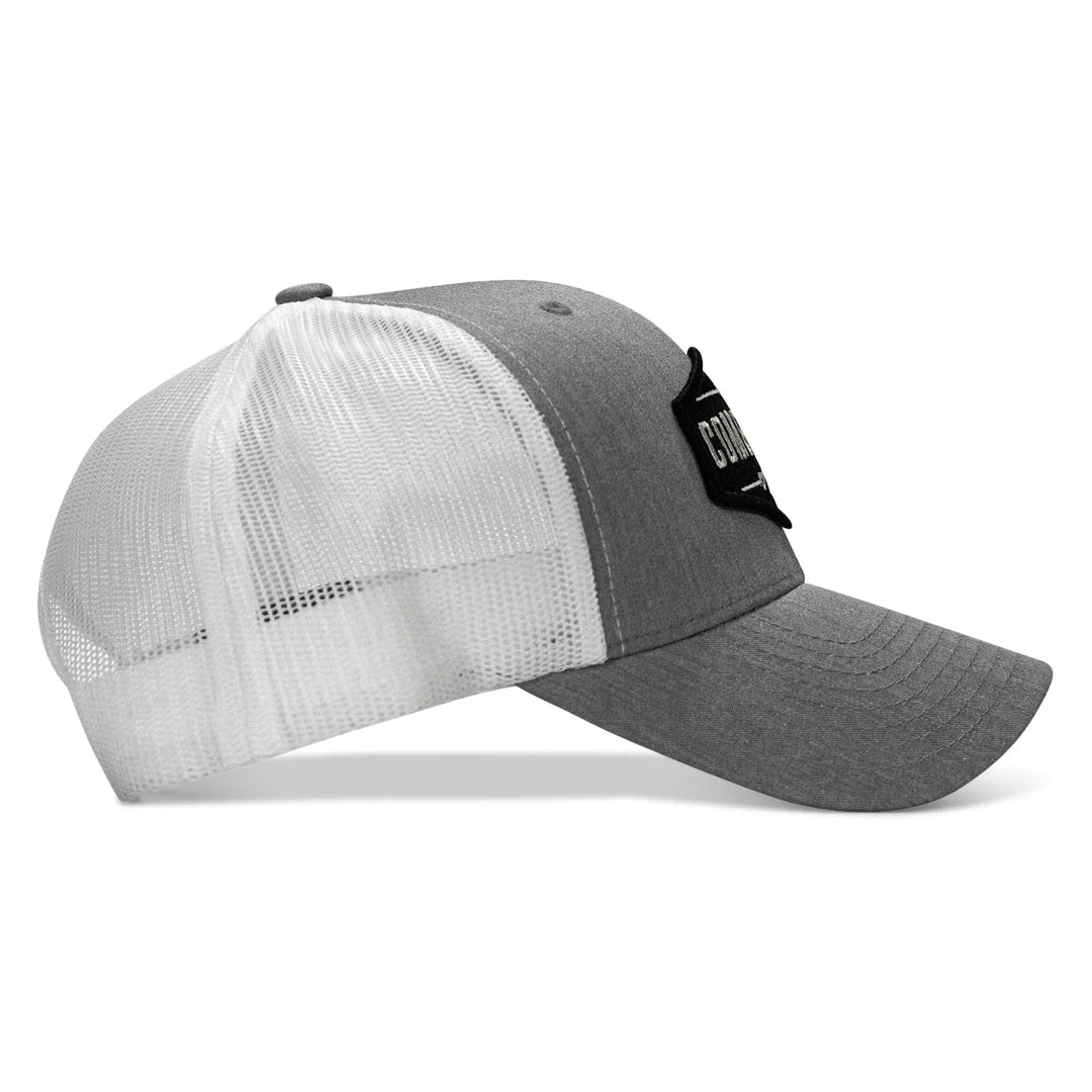One Revolver Surfboards - Original AR Black Patch Snapback Hat HEADWEAR