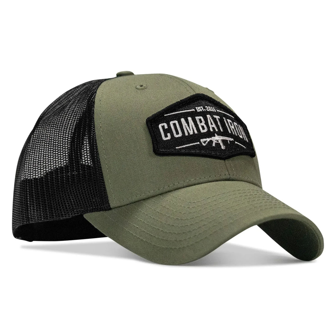 One Revolver Surfboards - Original AR Black Patch Snapback Hat HEADWEAR