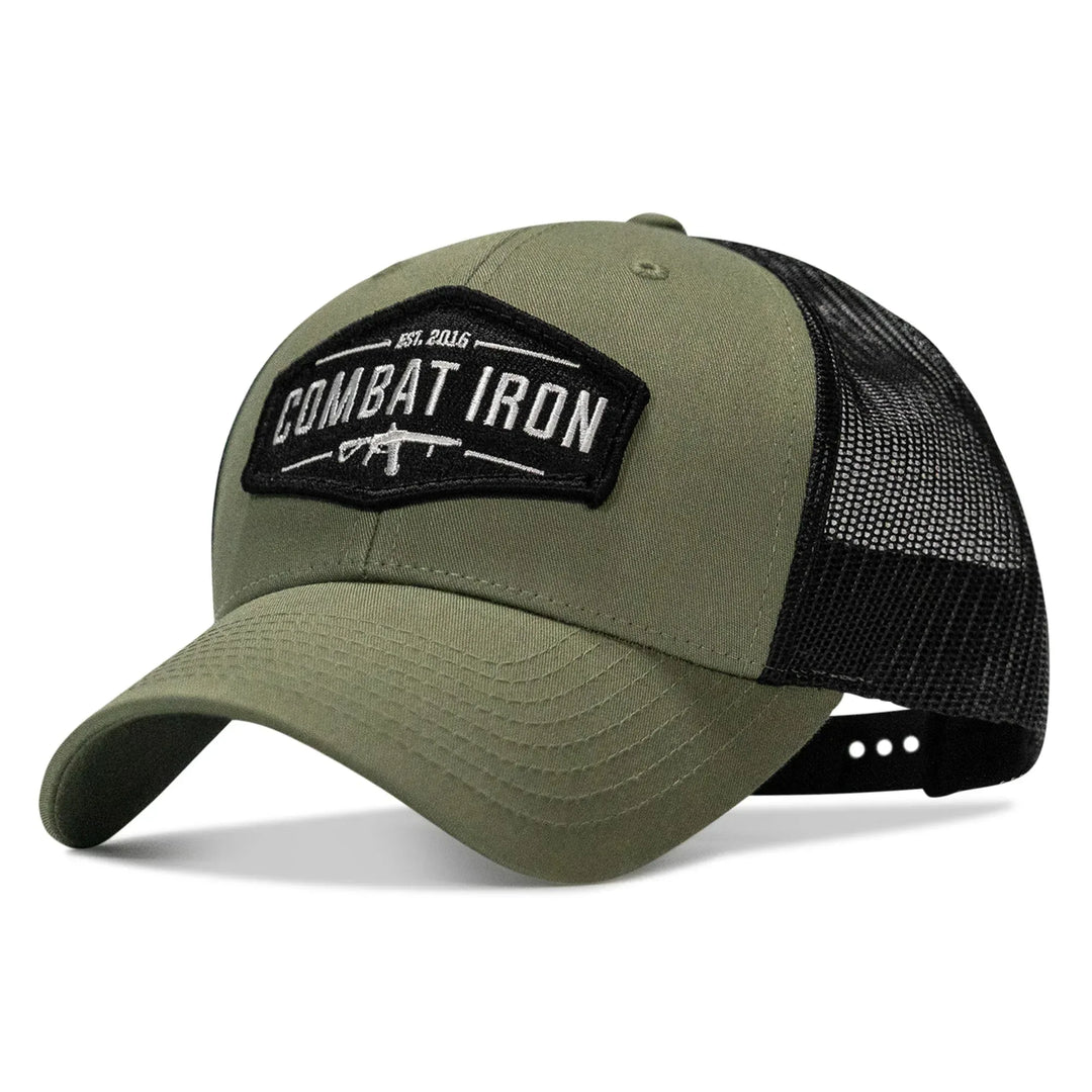 One Revolver Surfboards - Original AR Black Patch Snapback Hat HEADWEAR