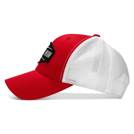 One Revolver Surfboards - Original AR Black Patch Snapback Hat HEADWEAR
