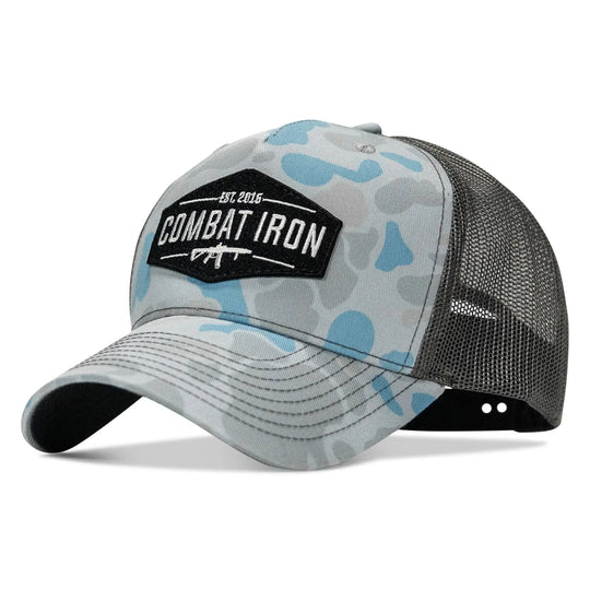 One Revolver Surfboards - Original AR Black Patch Snapback Hat HEADWEAR