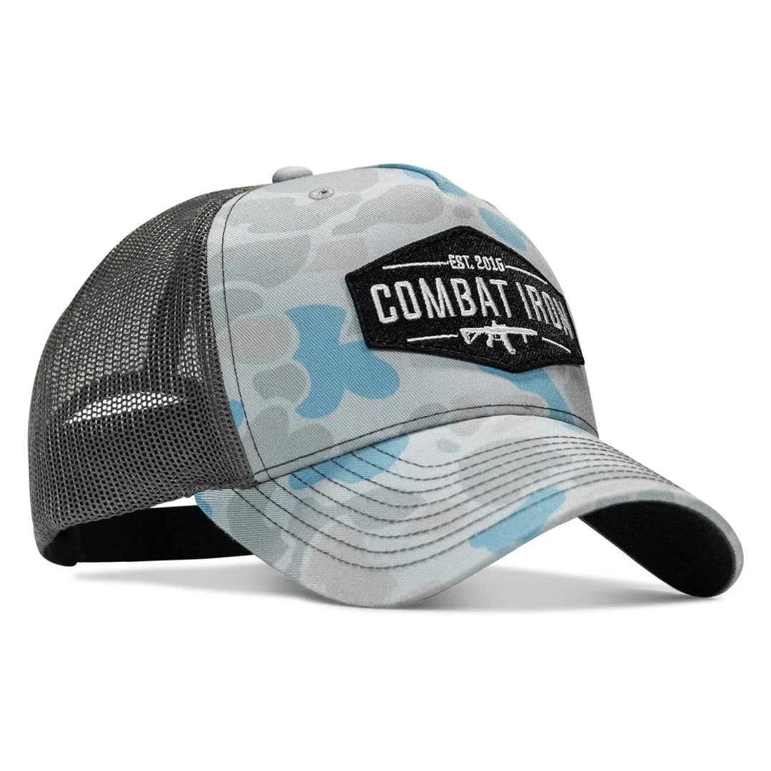 One Revolver Surfboards - Original AR Black Patch Snapback Hat HEADWEAR