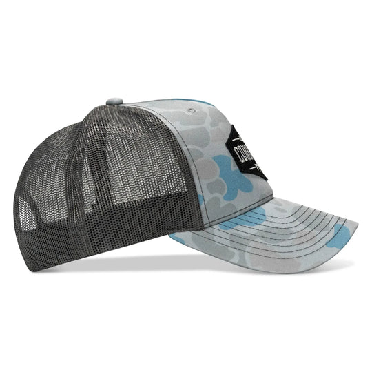 One Revolver Surfboards - Original AR Black Patch Snapback Hat HEADWEAR