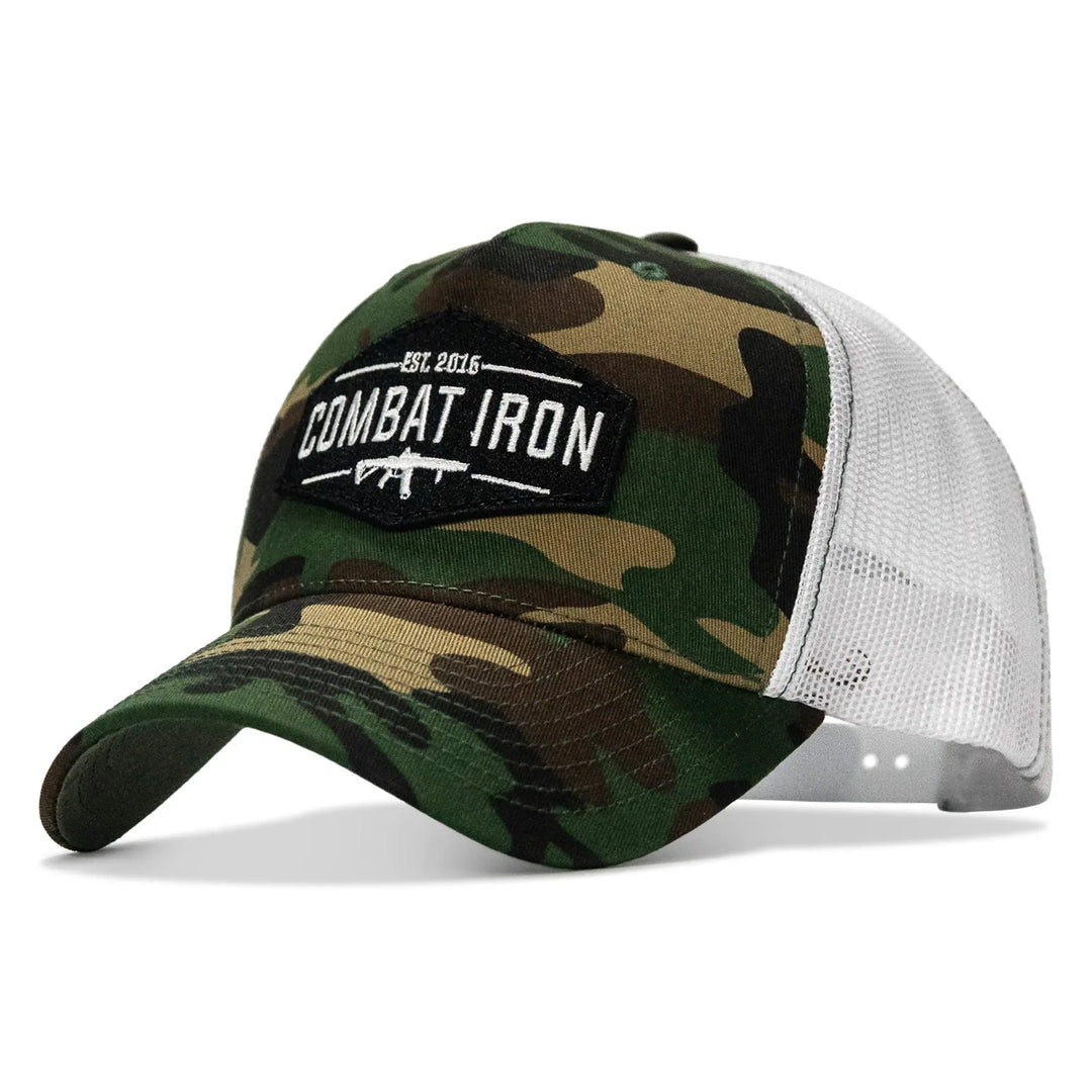 One Revolver Surfboards - Original AR Black Patch Snapback Hat HEADWEAR