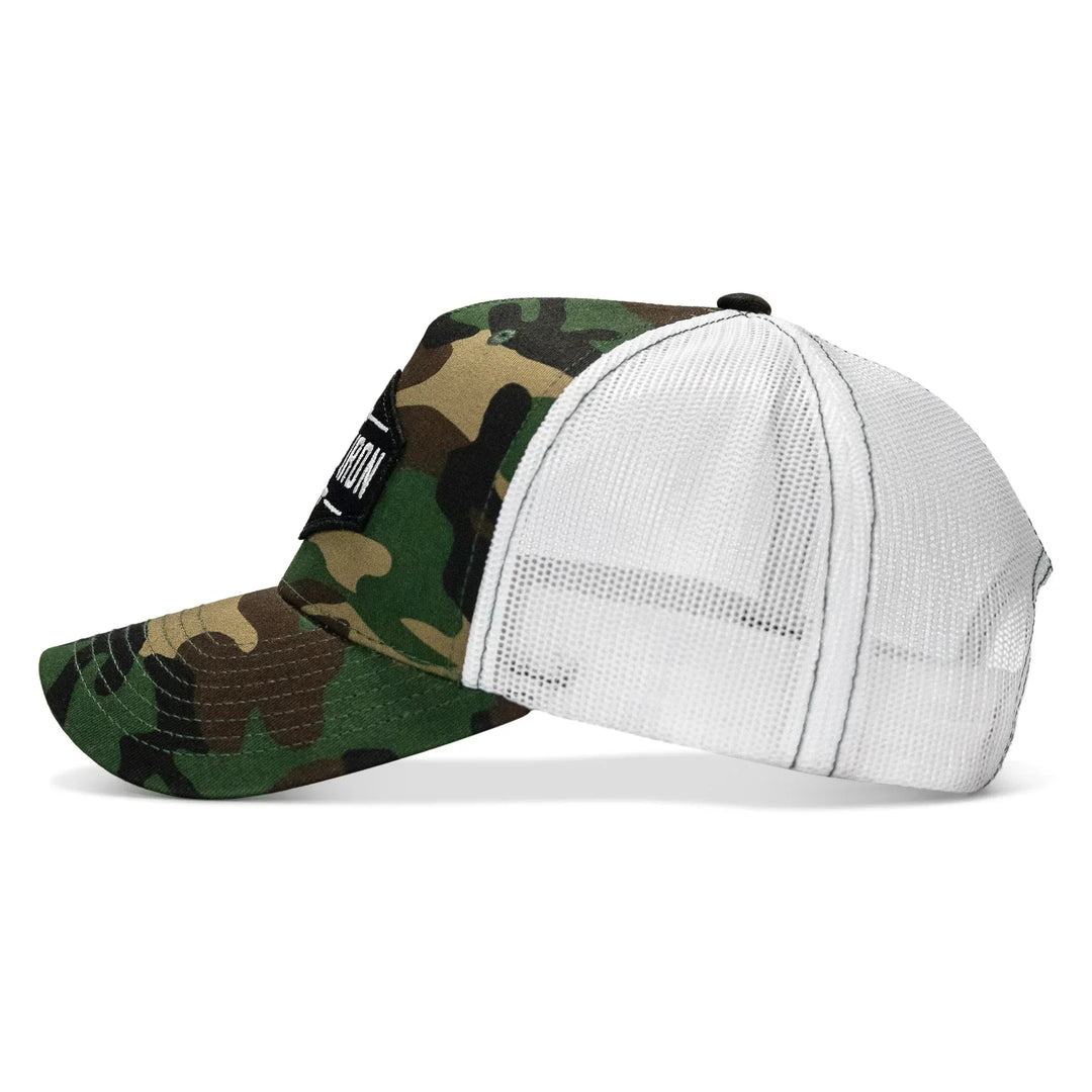 One Revolver Surfboards - Original AR Black Patch Snapback Hat HEADWEAR