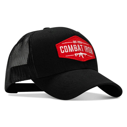 One Revolver Surfboards - Original AR Red Patch Mid-Profile Mesh Snapback Hat HEADWEAR