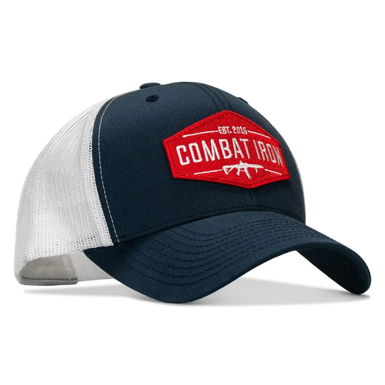 One Revolver Surfboards - Original AR Red Patch Mid-Profile Mesh Snapback Hat HEADWEAR