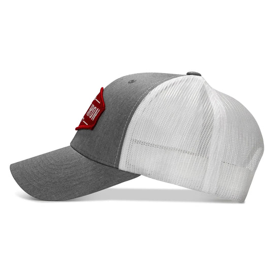 One Revolver Surfboards - Original AR Red Patch Mid-Profile Mesh Snapback Hat HEADWEAR