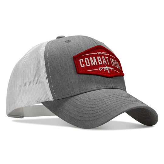 One Revolver Surfboards - Original AR Red Patch Mid-Profile Mesh Snapback Hat HEADWEAR