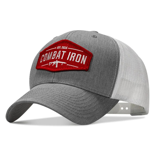 One Revolver Surfboards - Original AR Red Patch Mid-Profile Mesh Snapback Hat HEADWEAR