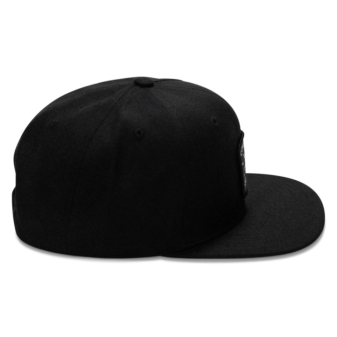 One Revolver Surfboards - Comfort Is A Slow Death Patch Flatbill Snapback Hat HEADWEAR