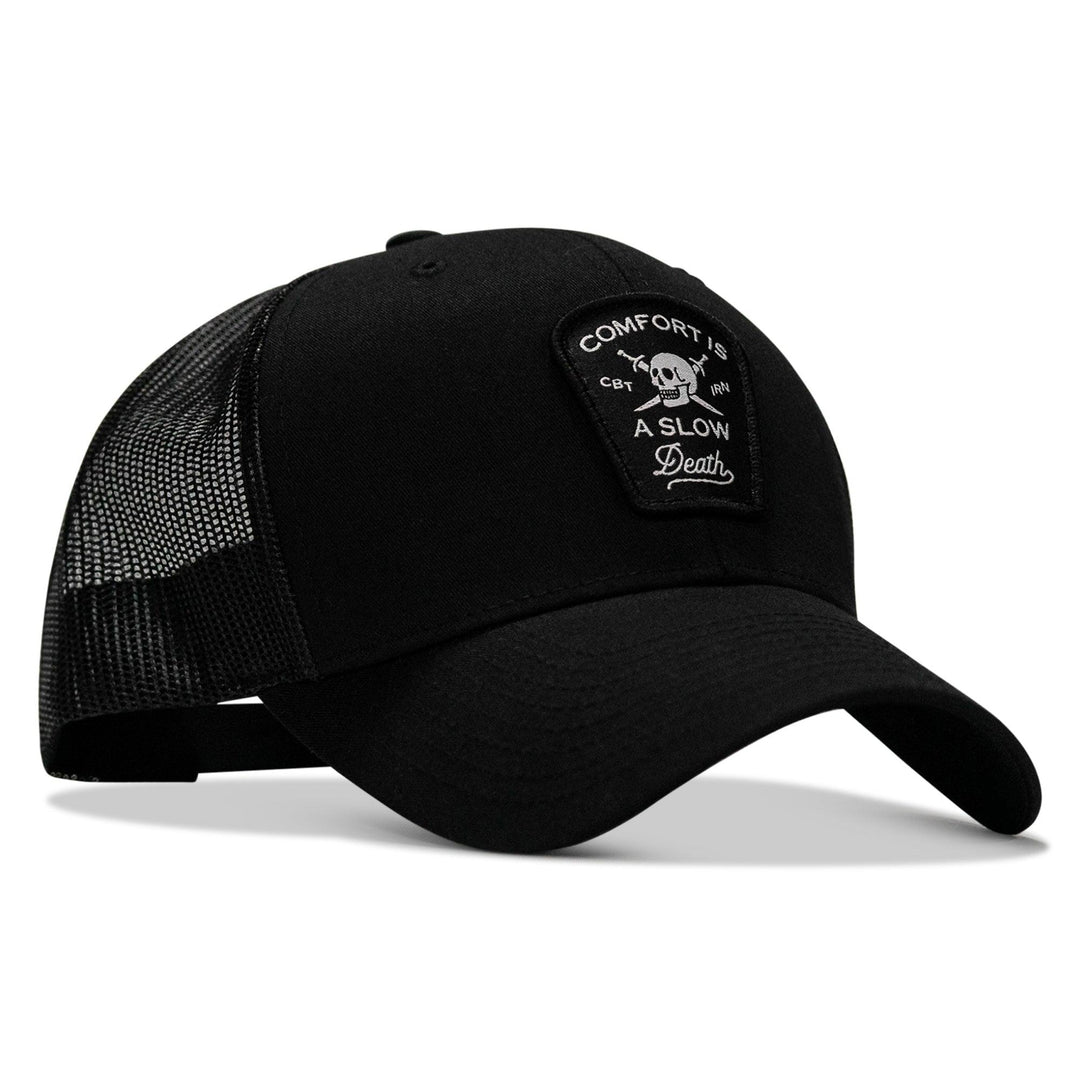 One Revolver Surfboards - Comfort Is A Slow Death Patch Snapback Hat HEADWEAR