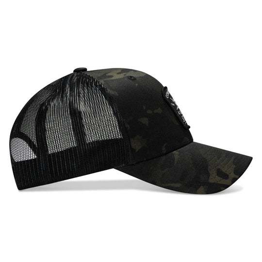 One Revolver Surfboards - Comfort Is A Slow Death Patch Snapback Hat HEADWEAR