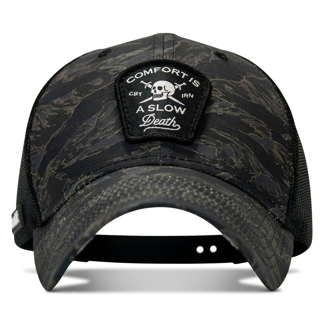 Comfort Is A Slow Death Patch Original Ripstop Snapback Hat
