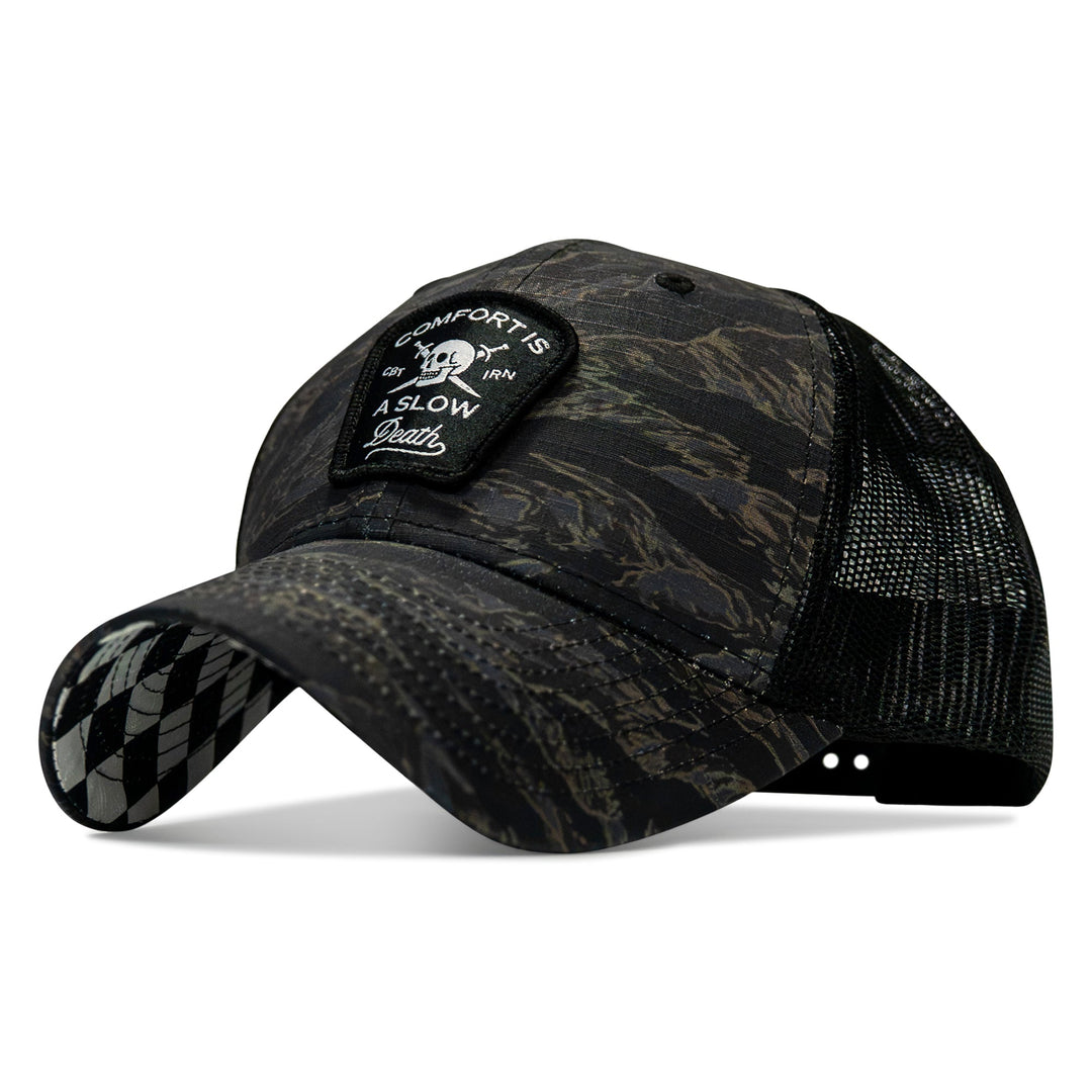 Comfort Is A Slow Death Patch Original Ripstop Snapback Hat