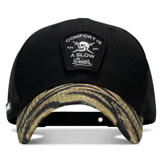 One Revolver Surfboards - Comfort Is A Slow Death Patch Original Ripstop Snapback Hat HEADWEAR
