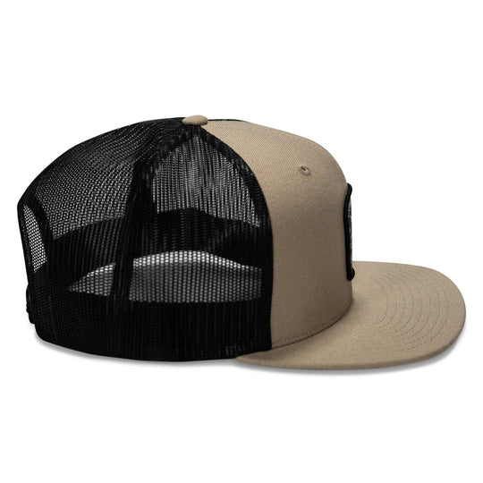 One Revolver Surfboards - Comfort Is A Slow Death Patch Flatbill Snapback Hat HEADWEAR