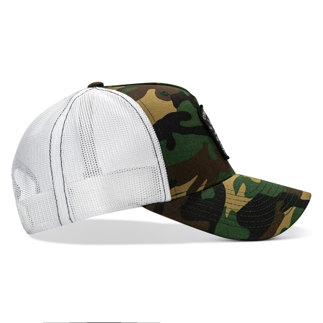 One Revolver Surfboards - Comfort Is A Slow Death Patch Snapback Hat HEADWEAR