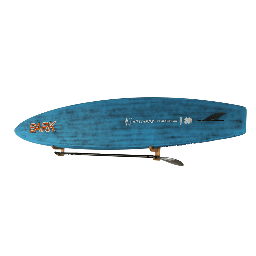Bamboo SUP Wall Mount with Paddle Rack - Surf Racks - One Revolver Surfboards