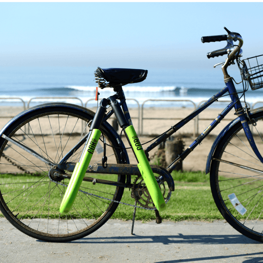 Bicycle Surfboard Rack - One Revolver Surfboards