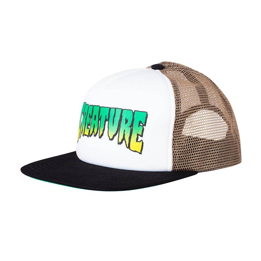 Creature Logo High Profile Mesh Trucker Hat - One Revolver Surfboards