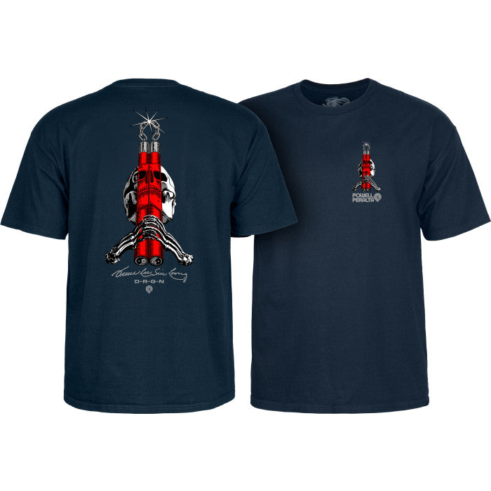 POWELL PERALTA x BRUCE LEE "SKULL & NUNCHUCKS" T-SHIRT