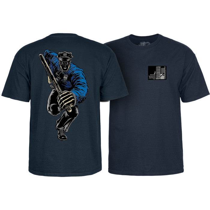 Powell Peralta Chris Senn Cop T-Shirt - One Revolver Surfboards