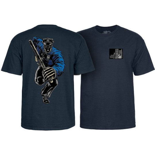 Powell Peralta Chris Senn Cop T-Shirt - One Revolver Surfboards
