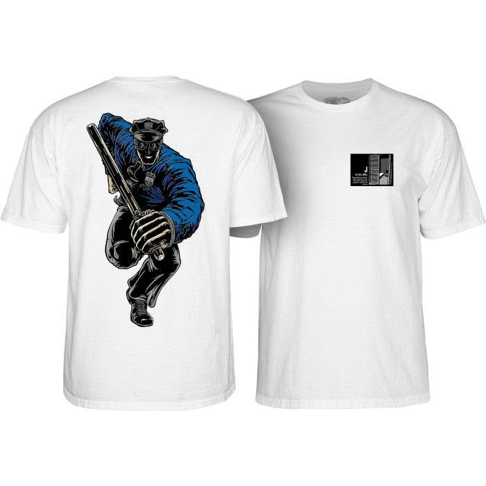 Powell Peralta Chris Senn Cop T-Shirt - One Revolver Surfboards