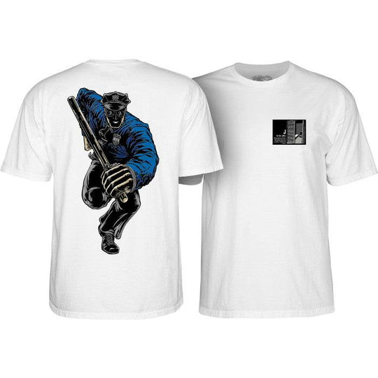 Powell Peralta Chris Senn Cop T-Shirt - One Revolver Surfboards