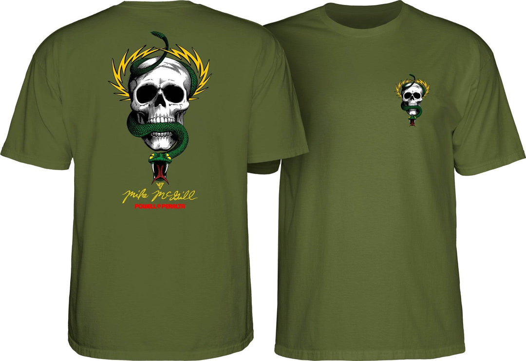 Powell Peralta Mike McGill Skull & Snake T-shirt - One Revolver Surfboards
