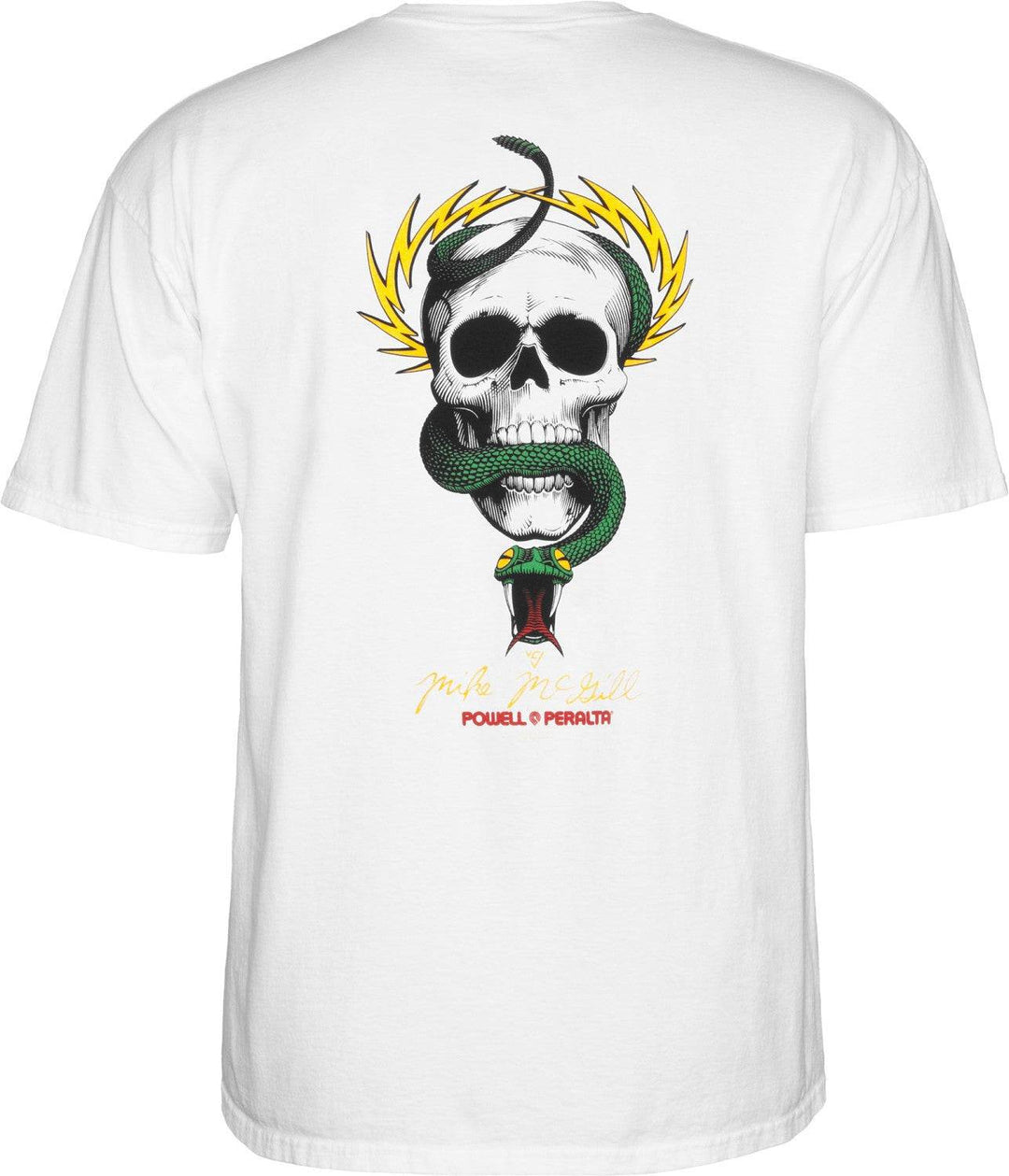 Powell Peralta Mike McGill Skull & Snake T-shirt - One Revolver Surfboards