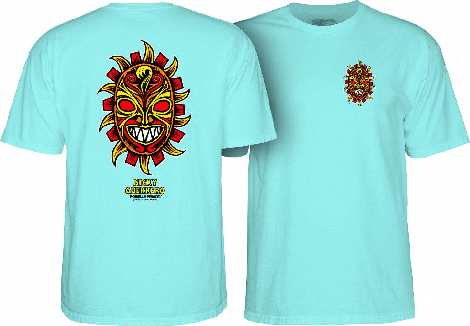 Powell Peralta Nicky Guerrero Mask T-Shirt - One Revolver Surfboards