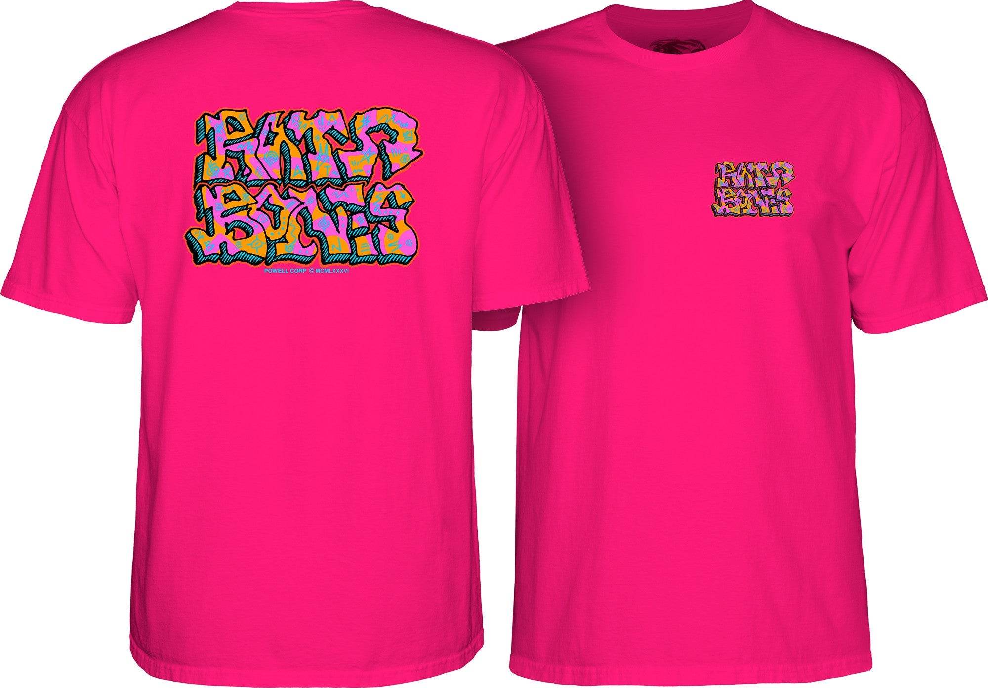 Powell Peralta Rat Bones Graffiti T-Shirt - One Revolver Surfboards