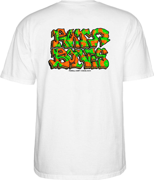 Powell Peralta Rat Bones Graffiti T-Shirt - One Revolver Surfboards