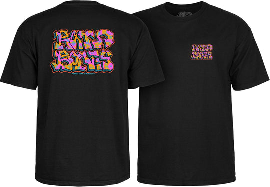 Powell Peralta Rat Bones Graffiti T-Shirt - One Revolver Surfboards