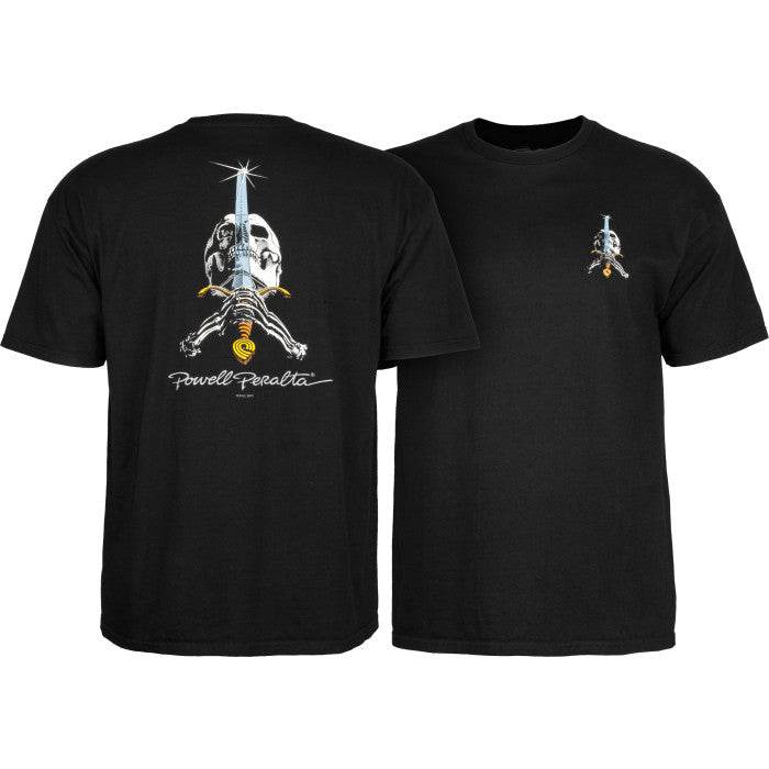 Powell Peralta Skull and Sword T-Shirt - One Revolver Surfboards