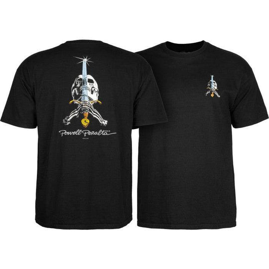 Powell Peralta Skull and Sword T-Shirt - One Revolver Surfboards