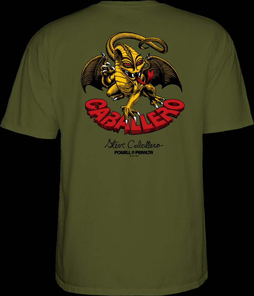 Powell Peralta Steve Caballero Cab Classic Dragon T-Shirt - One Revolver Surfboards