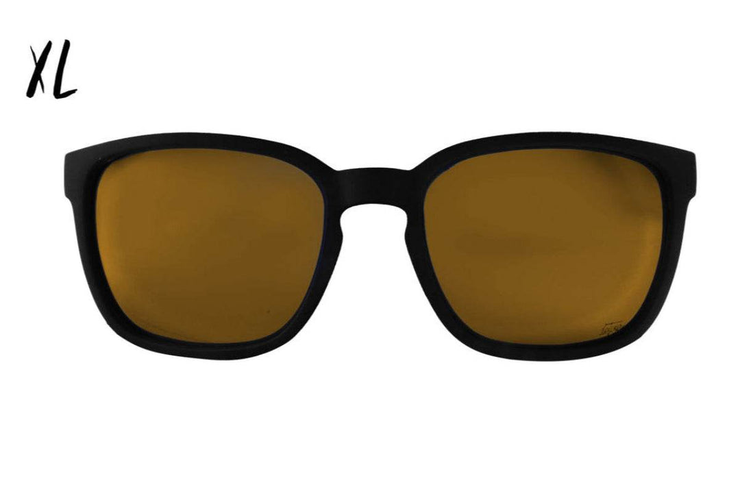 Cabana XL - Matte Black - 24k Gold Polarized - One Revolver Surfboards