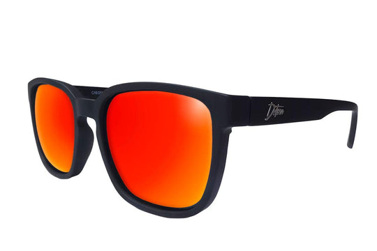 One Revolver Surfboards - Cabana XL - Matte Black - Red Sunset Polarized Cabana XL