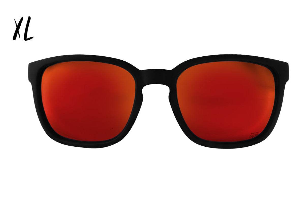 Cabana XL - Matte Black - Red Sunset Polarized - One Revolver Surfboards