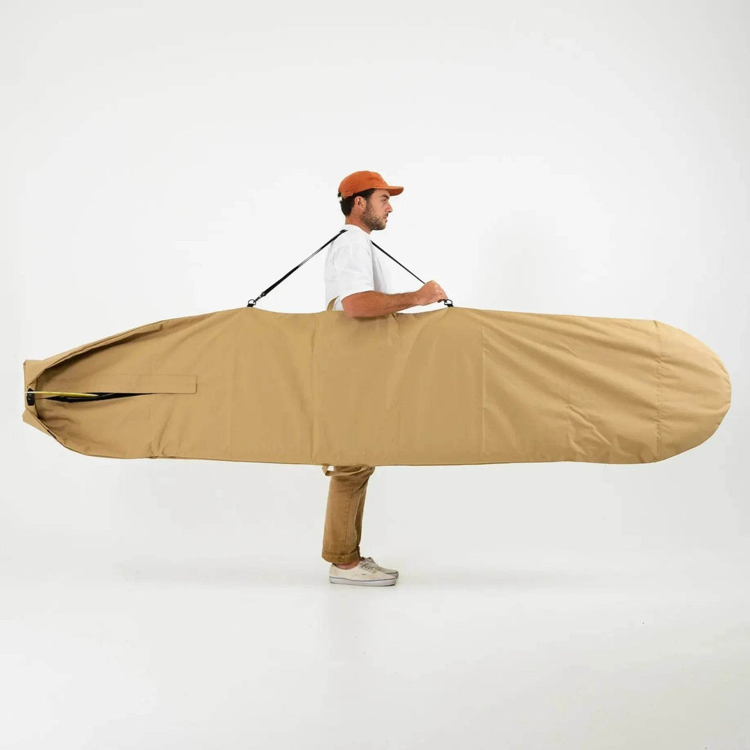 FARO Canvas Surfboard Bag (tan color) - Surfboard Bag - One Revolver Surfboards