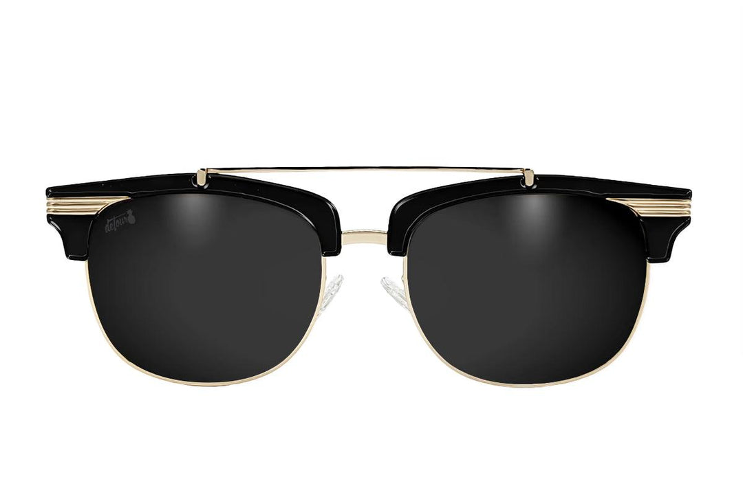 One Revolver Surfboards - Gloss Black Gold - Jet Black Lens Polarized - Castaway Castaway