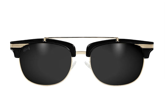 One Revolver Surfboards - Gloss Black Gold - Jet Black Lens Polarized - Castaway Castaway