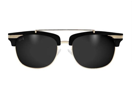 One Revolver Surfboards - Matte Black Gold - Jet Black Lens Polarized - Castaway Castaway